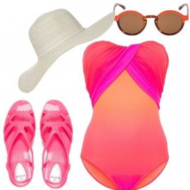Outfit Più glamour al mare