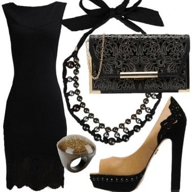 Outfit Black is black!