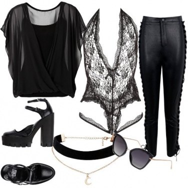 Outfit Solo nero