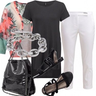 Outfit Bianco, nero & co.