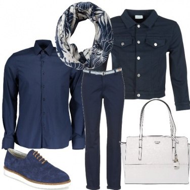 Outfit Mi vesto di blu