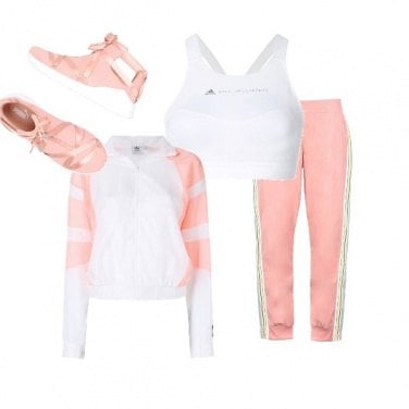 Outfit Sport in rosa