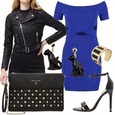 Outfit Serata un po\' rock