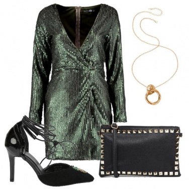 Outfit Sexy in verde