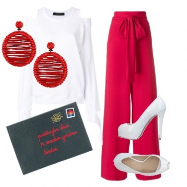 Outfit La borsa con il francobollo