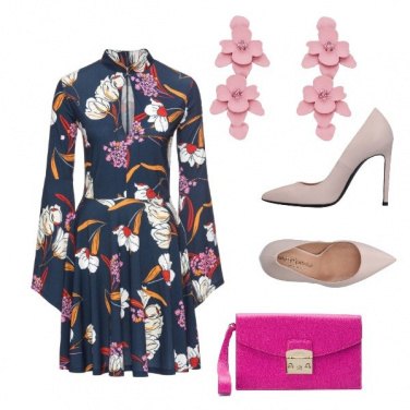 Outfit Flowers pink