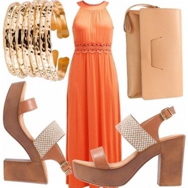 Outfit Arancio etnico!