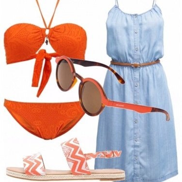 Outfit Arancio vitaminico
