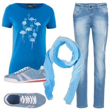 Outfit Tutte pazze per i fenicotteri