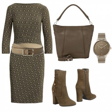 Outfit Botines Verde Un solo color Mujer: 3 Outfit Mujer | Bantoa
