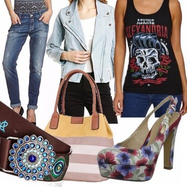 Outfit la dura dal cuore tenero