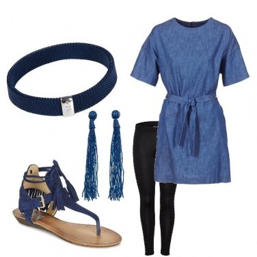 Outfit Denim insolito