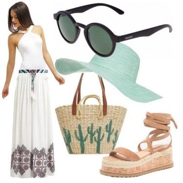 Outfit Romantic on the beach