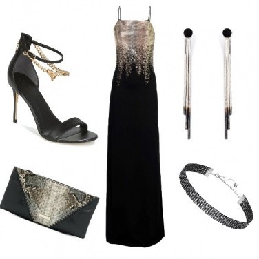 Outfit Vestito lungo cavalli
