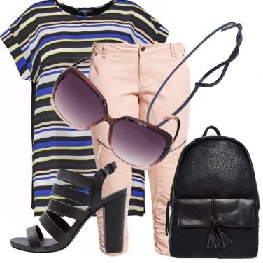 Outfit Look ufficio per taglie comode