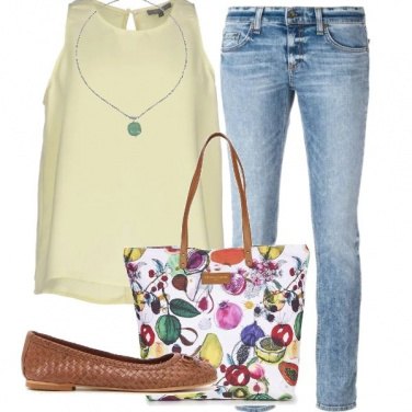 Outfit Frutta sulla borsa