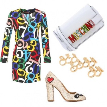 Outfit Che numeri... Moschino