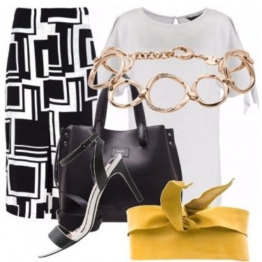 Outfit Giallo intruso