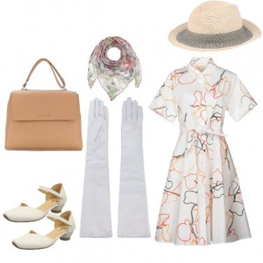 Outfit Domenica in gita stile anni 50