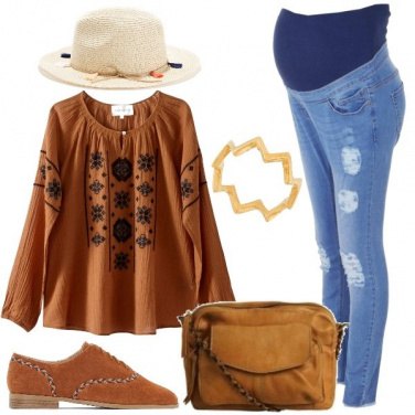 Outfit Mamma boho