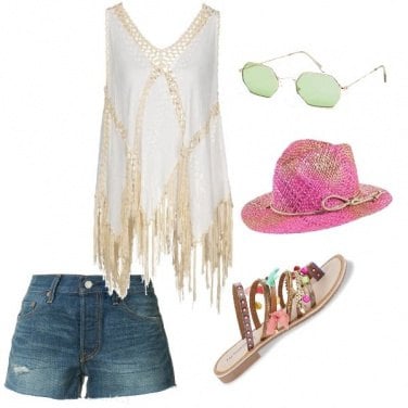 Outfit Coachella style