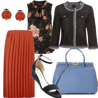 Outfit Gonna lunga in ufficio