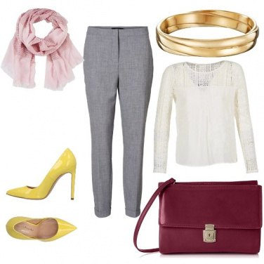 Outfit Scarpe gialle