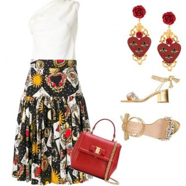 Outfit Regina di cuori