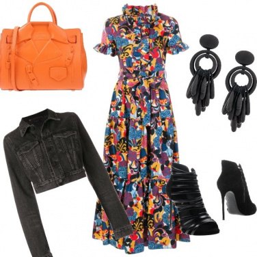 Outfit Fiori a passeggio