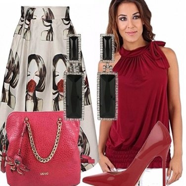 Outfit Elegante con pochi accessori!