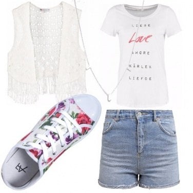 Outfit Sportiva e gilet