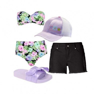 Outfit Flowers in the sea