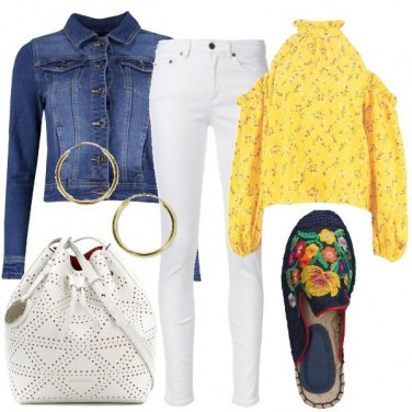 Outfit La bucket bag per la bella stagione