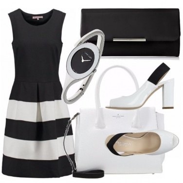 Outfit Nero e bianco: binomio perfetto