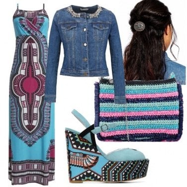 Outfit Ethnic chic
