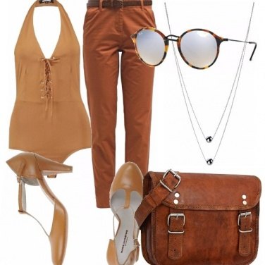Outfit Total brown