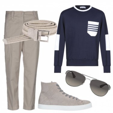 Outfit con pantalone cargo e felpa | 44 Look da Indossare | Bantoa