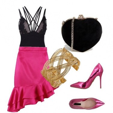 Outfit Rosa chic