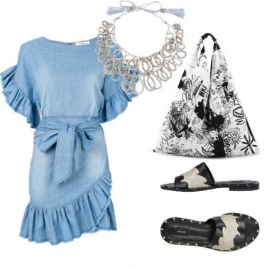 Outfit Cascate di rouches