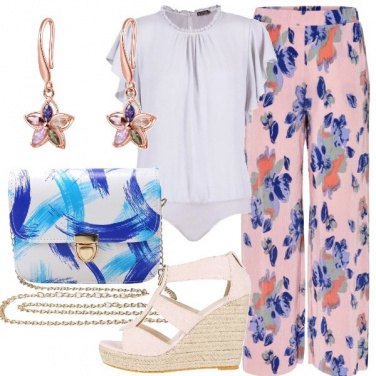 Outfit Rosa chic