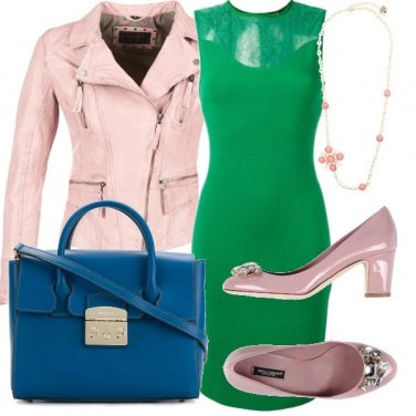 Outfit Cartella blu