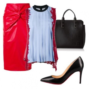 Outfit La gonna rossa