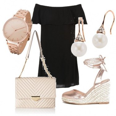 Outfit Mini dress maxi glam