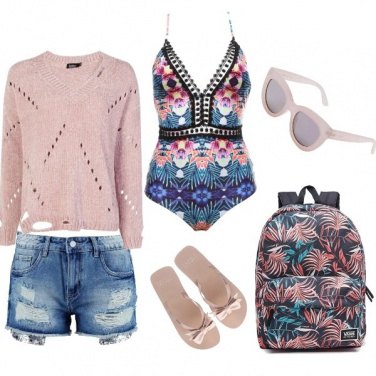 Outfit Gita al mare romantica