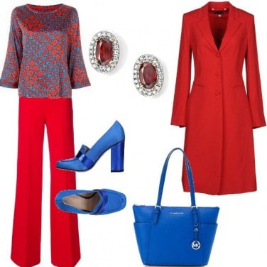Outfit The woman in red