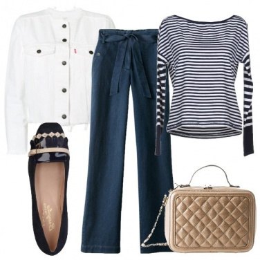 Outfit Marinière