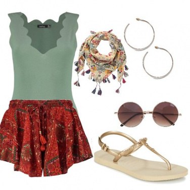 Outfit Coachella curvy