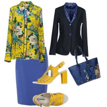 Outfit Nonna chic