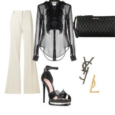 Outfit Black&White Chic