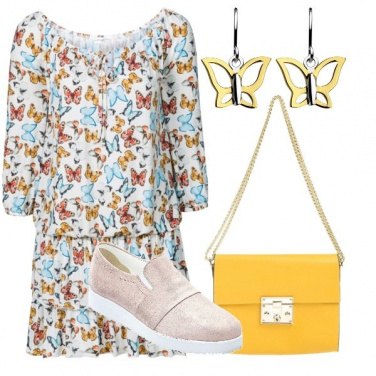 Outfit Volo di farfalle